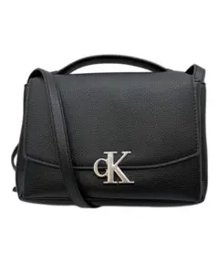 Calvin Klein ショルダー バッグ ckロゴ ブラック