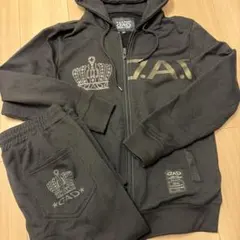 DAD ブラック ジャージセット M セットアップ　メンズ