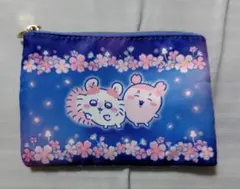 ちいかわ ティッシュポーチSAKURA PINKシリーズ夜桜 桜 さくらのサムネイル