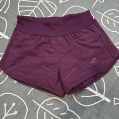 adidas アディダス ランニング ショートパンツ ボトムス パープル　M