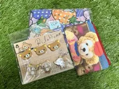 リラックマのクリップとエコバッグミニポーチ