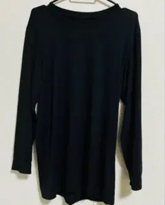 HEATTECH ブラック長袖Tシャツ L 良好【早い者勝ち】