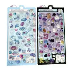 【新品】立体デコシール　ドロップシール　3Dシール　桃尻　ごほうび　4枚セット