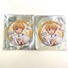 鬼滅の刃　リロホテルズ&リゾーツ　缶バッジ　我妻善逸　２点