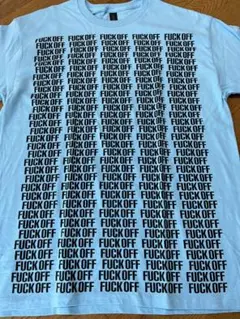 柳家睦とラットボーンズFUCK OFF柄Tシャツ Lサイズのサムネイル