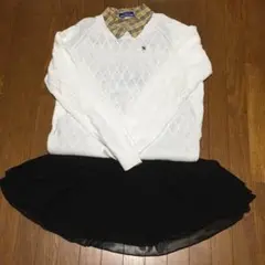 アーノルドパーマー ケーブル・アラン模様ニットd(^_^o)