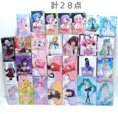 美少女フィギュア計２８点　ゲームミク／らき☆すた／にゃーるず／ぬースト／セイア他 美少女フィギュア 計28点 らき☆すた／初音ミク／にゃーるず／チアモ