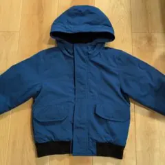 お値下げ✼GAP✼フード付き中綿コート✼ブルー✼120センチ✼美品