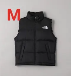 ノースフェイス ヌプシ ダウン ベスト ブラック M