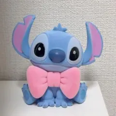 52TOYS スティッチ フィギュア　ピンクリボン
