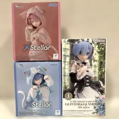 Re：ゼロから始める異世界生活 フィギュア　レム　ラム　3体セット✨新品未開封✨