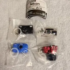Nikonめじるしアクセサリー 4個セット ガチャ