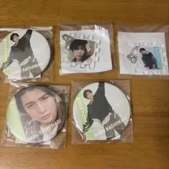 柏木悠　VIVI国宝級イケメンランキング　オンラインクジ　缶バッチ　キーホルダー