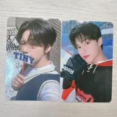 ATEEZ ウヨン ペンミ 入場者 トレカ 2枚