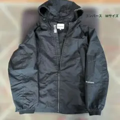 CONVERSE ALL STAR ブラック ナイロンジャケット Мサイズ