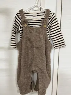 petit main ベビーオーバーオールとカットソーセット