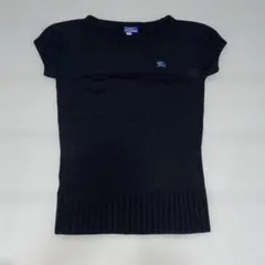 Burberry Blue Label 半袖ニット ブラックのサムネイル
