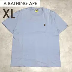 APE サックスブルー Tシャツ - メルカリ