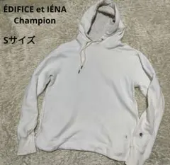 ÉDIFICE et IÉNA Champion フード　パーカー　ホワイト　S