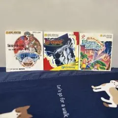 ファミコンディスクシステム　ソフト 3本セット　説明書のみ