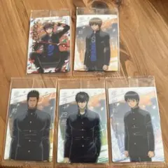 銀魂 ウエハースカード 近藤 土方 沖田 新八 箔押し