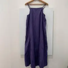 紫のキャミワンピース サイズF