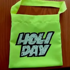 HOLIDAY イエロー ミニトートバッグ