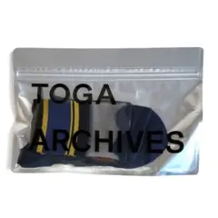 新品未開封 TOGA × Tabio ウェーブシアーソックス　ネイビー 靴下のサムネイル