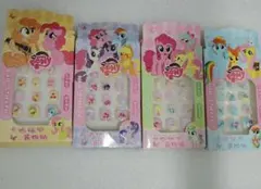 ネイルシール 4パック48枚 セット3〜14歳