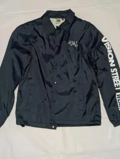 VISION STREET WEAR ナイロンジャケット M ネイビー