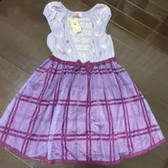 新品　スーリー souris ワンピース ジャンパースカート　140