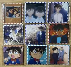 名探偵コナン コナンランド メモリアル缶バッジ 新一 コナン 9点セット