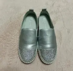 DIANA アルテミス スリッポン 24.5cm ラインストーン 厚底 美品