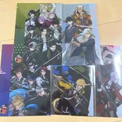 セブンイレブン 刀剣乱舞 クリアファイル A5 全5種
