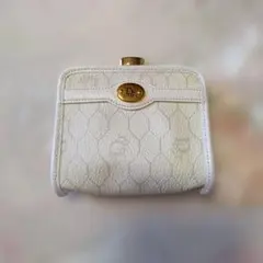 Dior ホワイトレザー コインケース