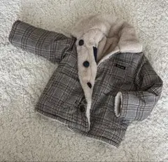 PETIT MAIN チェック柄ジャケットGU ニット