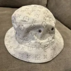 【値下げ】　VUITTON バケハ　ベージュ LOUIS VUITTON 【値下げ】LOUIS モノグラム裏ボアバケットハット