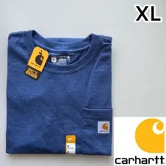 XL 新品 carhartt カーハート青 ブルー 半袖 Tシャツ 正規品