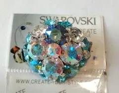 *・Swarovski 　ブローチ*＊
