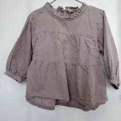 プティマインコーデュロイチュニック90