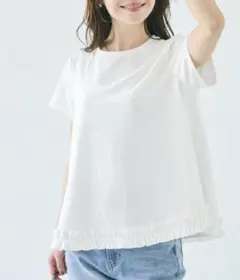 コカ　フリルヘムAライントップス　Sサイズのサムネイル