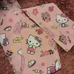 ハローキティ のれん ピンク