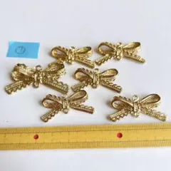 リボン　コネクター　チャーム
