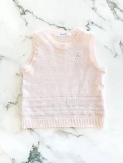 ファミリア　ニット　ピンク