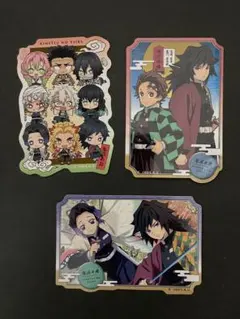 鬼滅の刃 ステッカー 3枚セット