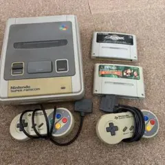 スーパーファミコン本体+ソフト7本 ☆4/26は即日発送できます☆スーパーファミコン本体 +ソフト7本＋本体