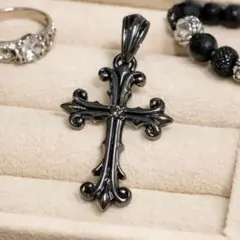 SV925 クロス ペンダントトップ シルバー925 ゴシック 十字架