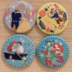 ディズニー刺繍缶バッジ