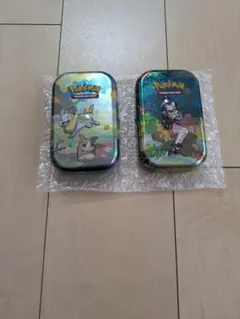 海外限定】ポケモン151 Mini Tin 缶 ダメカンケース 8種類セット