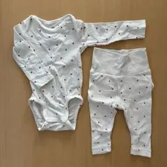 H&M オーガニックコットン ロンパース レギンス セット
